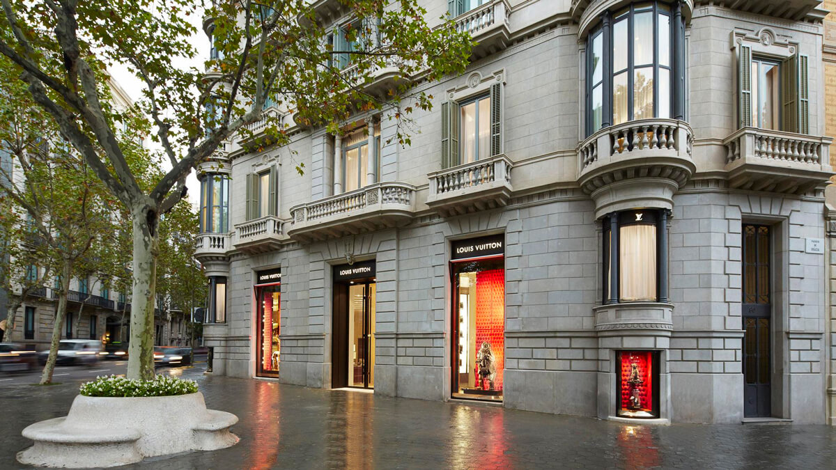 Louis Vuitton Madrid Serrano store, Spain